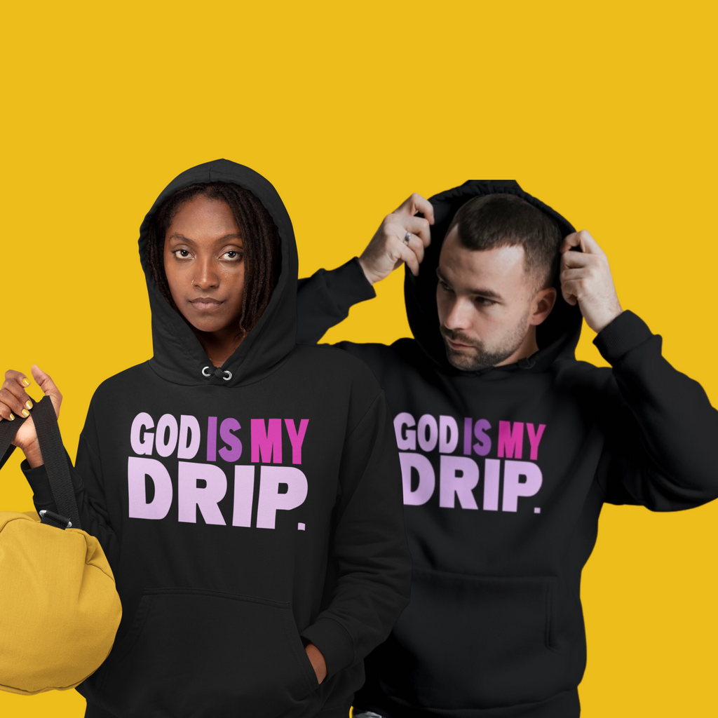 NEW!!! SHOP NOW!!! The Color Purple Drip long sleeve GODISMYDRIP Hoodie