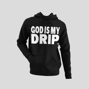 “GOD’S FAVORITE HOODIE” Drip (white, purple, yellow, blue, red, green, pink) long sleeve GODISMYDRIP Hoodie