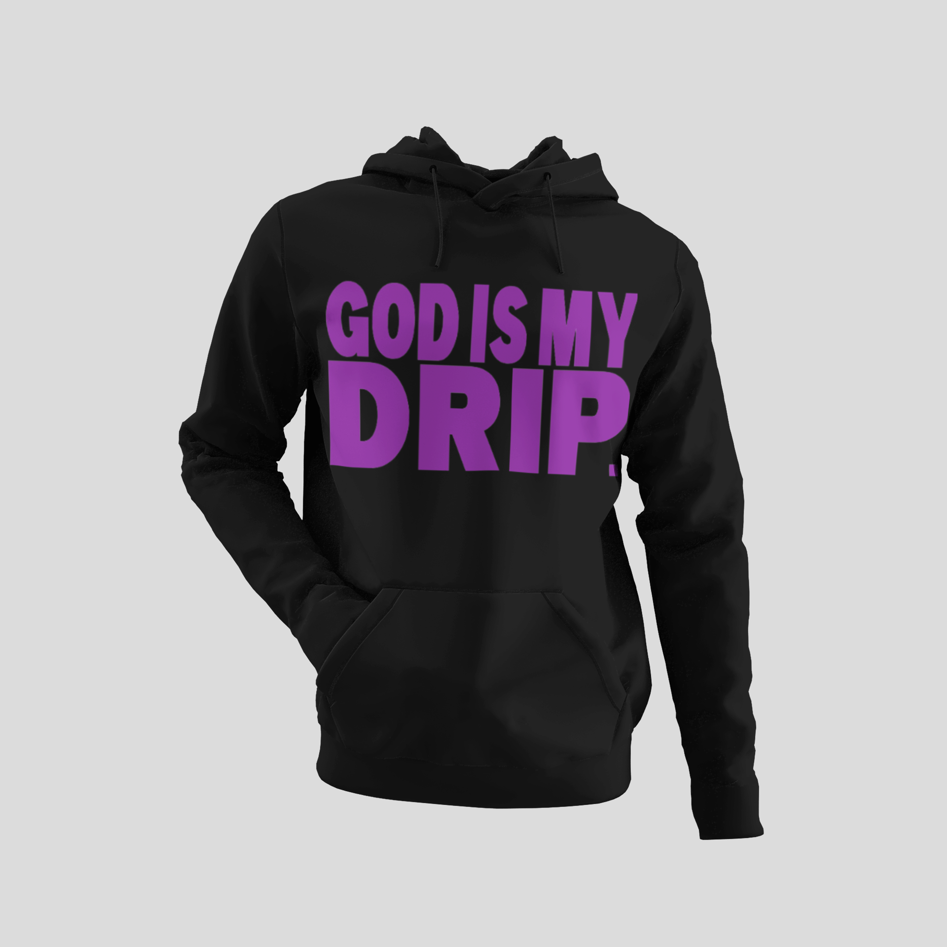 “GOD’S FAVORITE HOODIE” Drip (white, purple, yellow, blue, red, green, pink) long sleeve GODISMYDRIP Hoodie