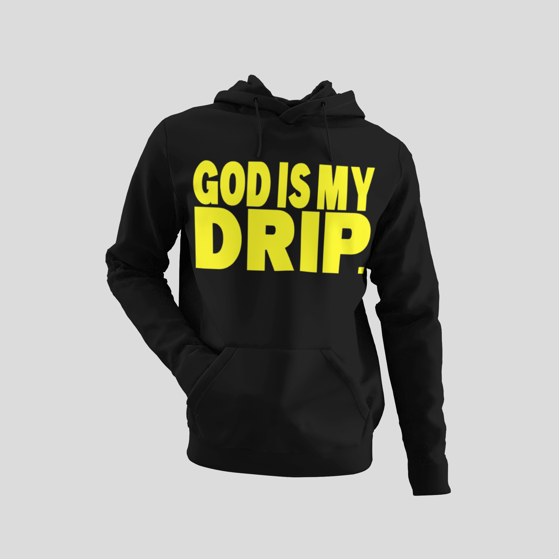 “GOD’S FAVORITE HOODIE” Drip (white, purple, yellow, blue, red, green, pink) long sleeve GODISMYDRIP Hoodie