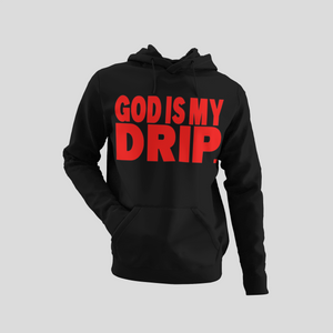 “GOD’S FAVORITE HOODIE” Drip (white, purple, yellow, blue, red, green, pink) long sleeve GODISMYDRIP Hoodie