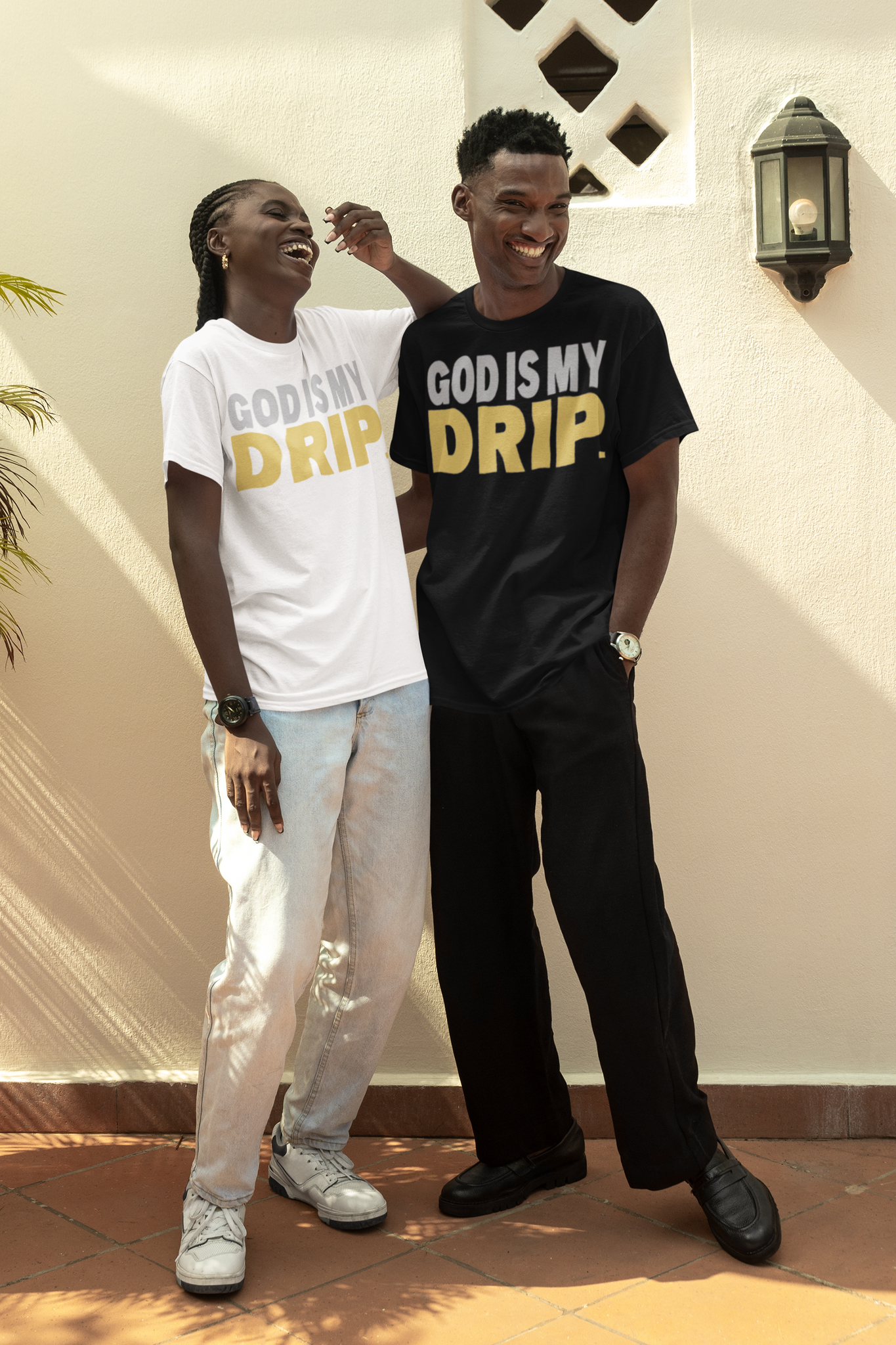 I’d Rather Have Jesus (Silver & Gold) Short Sleeve GODISMYDRIP T-Shirt